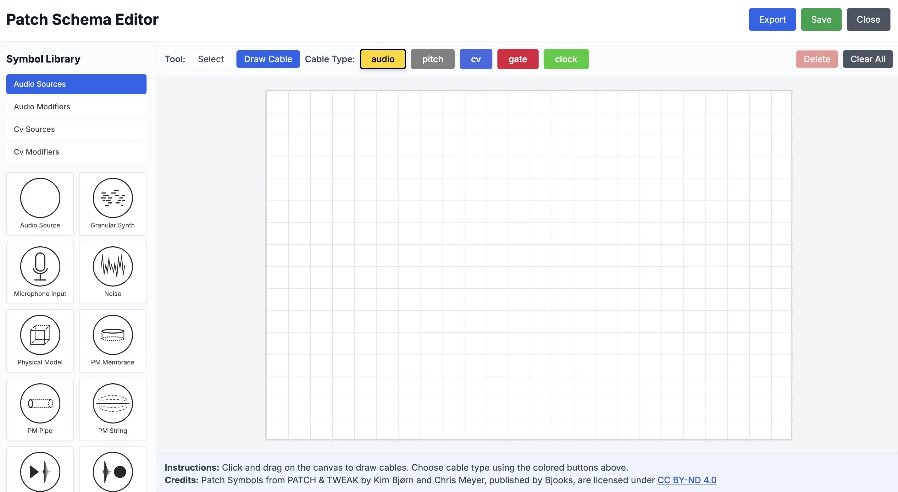 Visual Patch Editor Screenshot